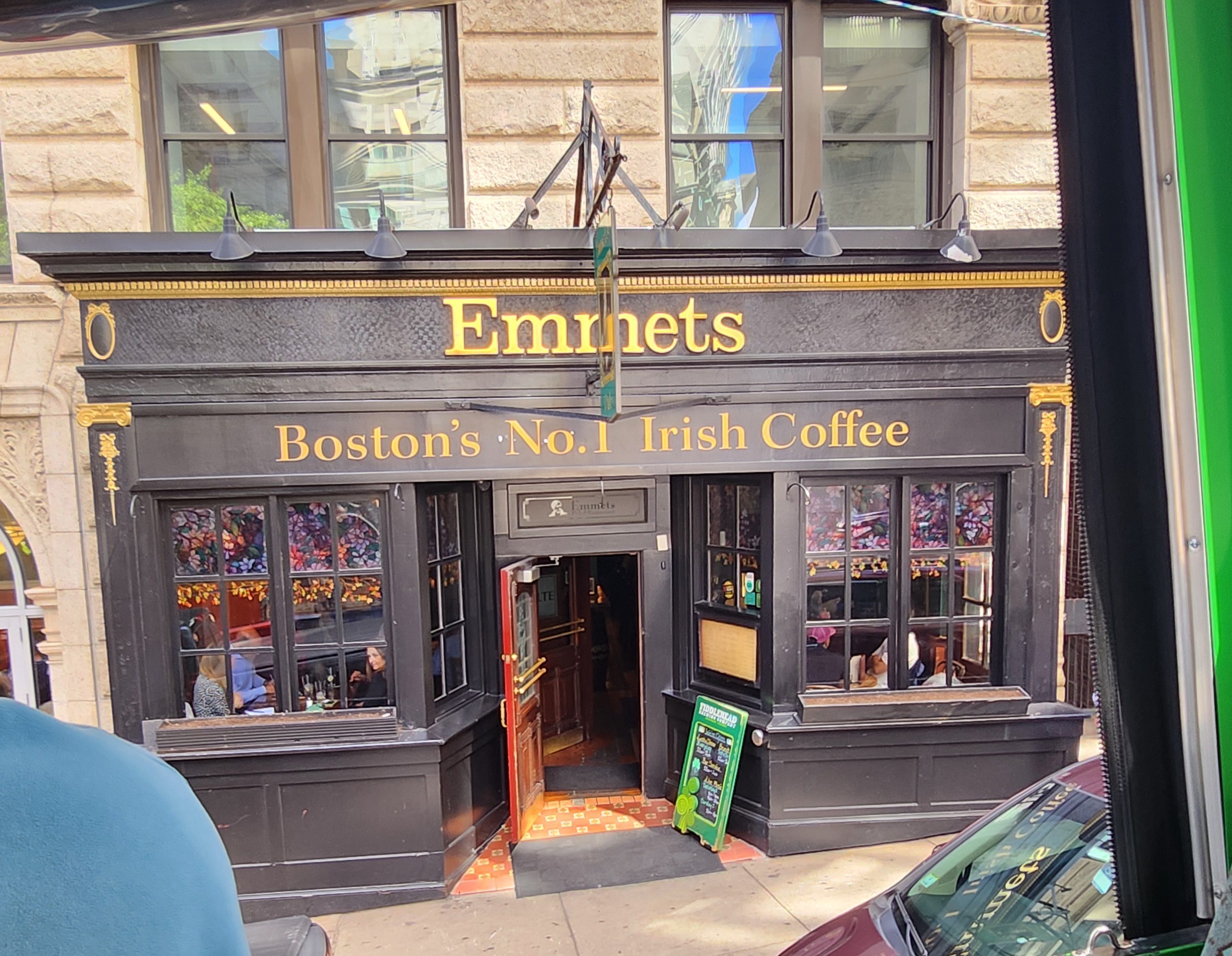 Emmets Irish Coffee Bar Boston