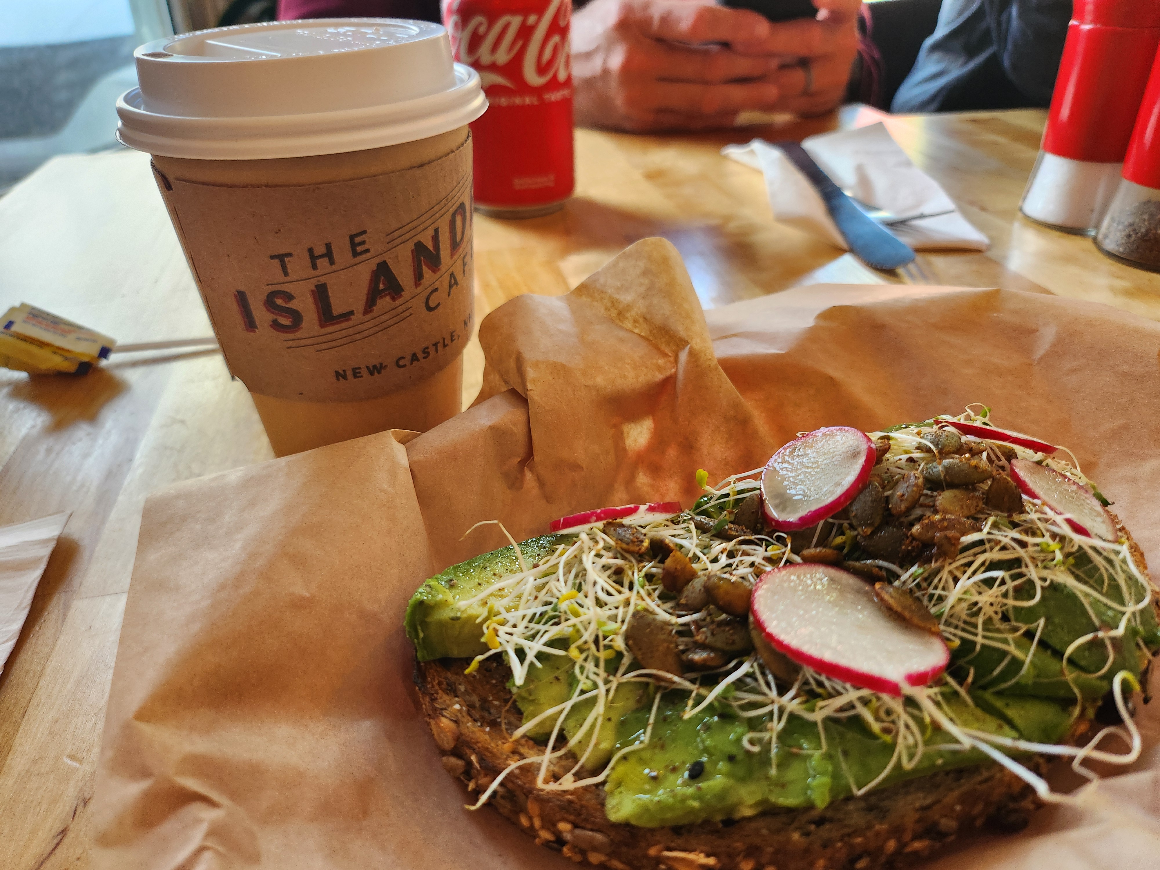 Island Cafe New Castle New Hampshire Avocado Toast