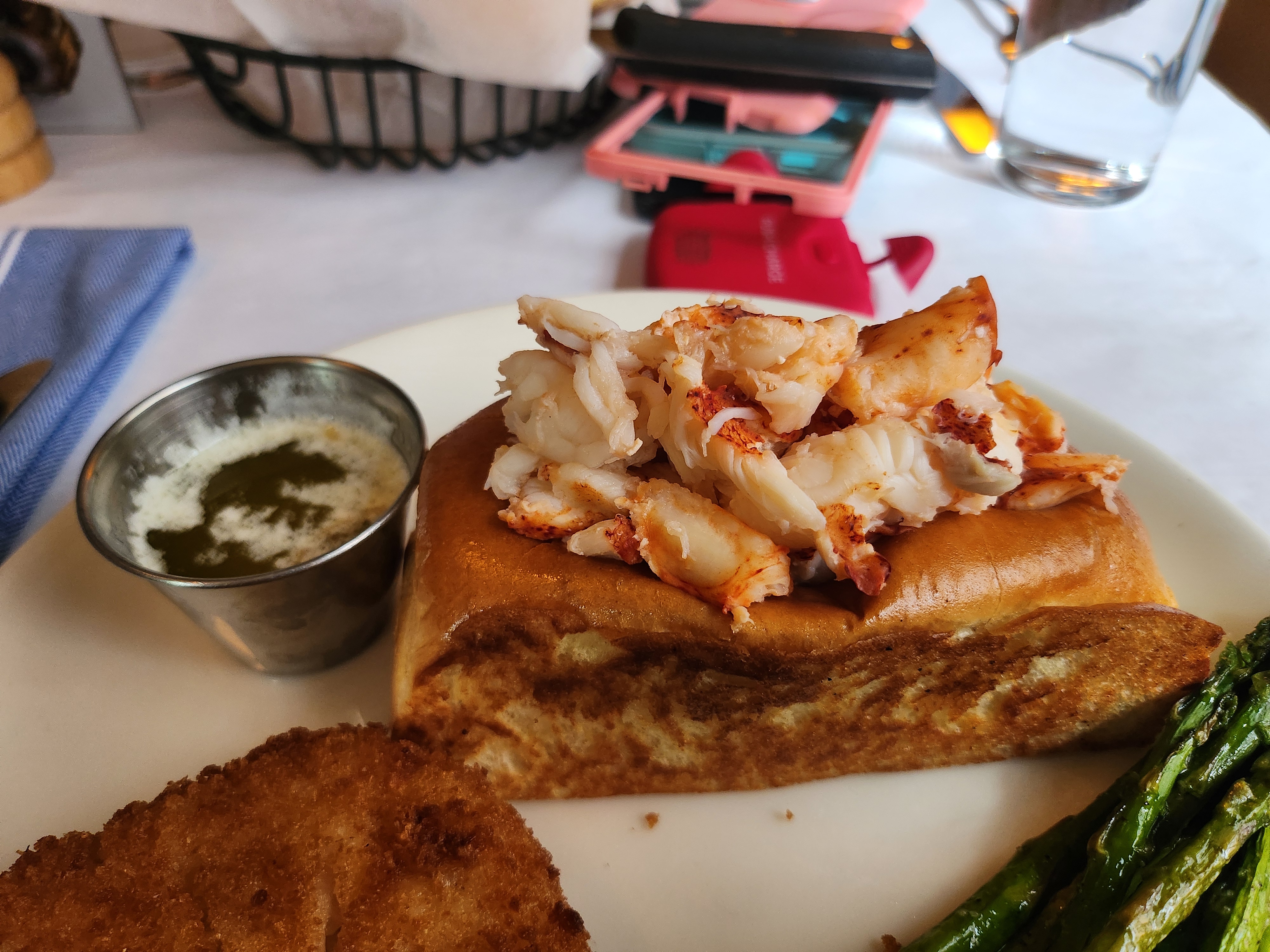 Hot Lobster Roll New England