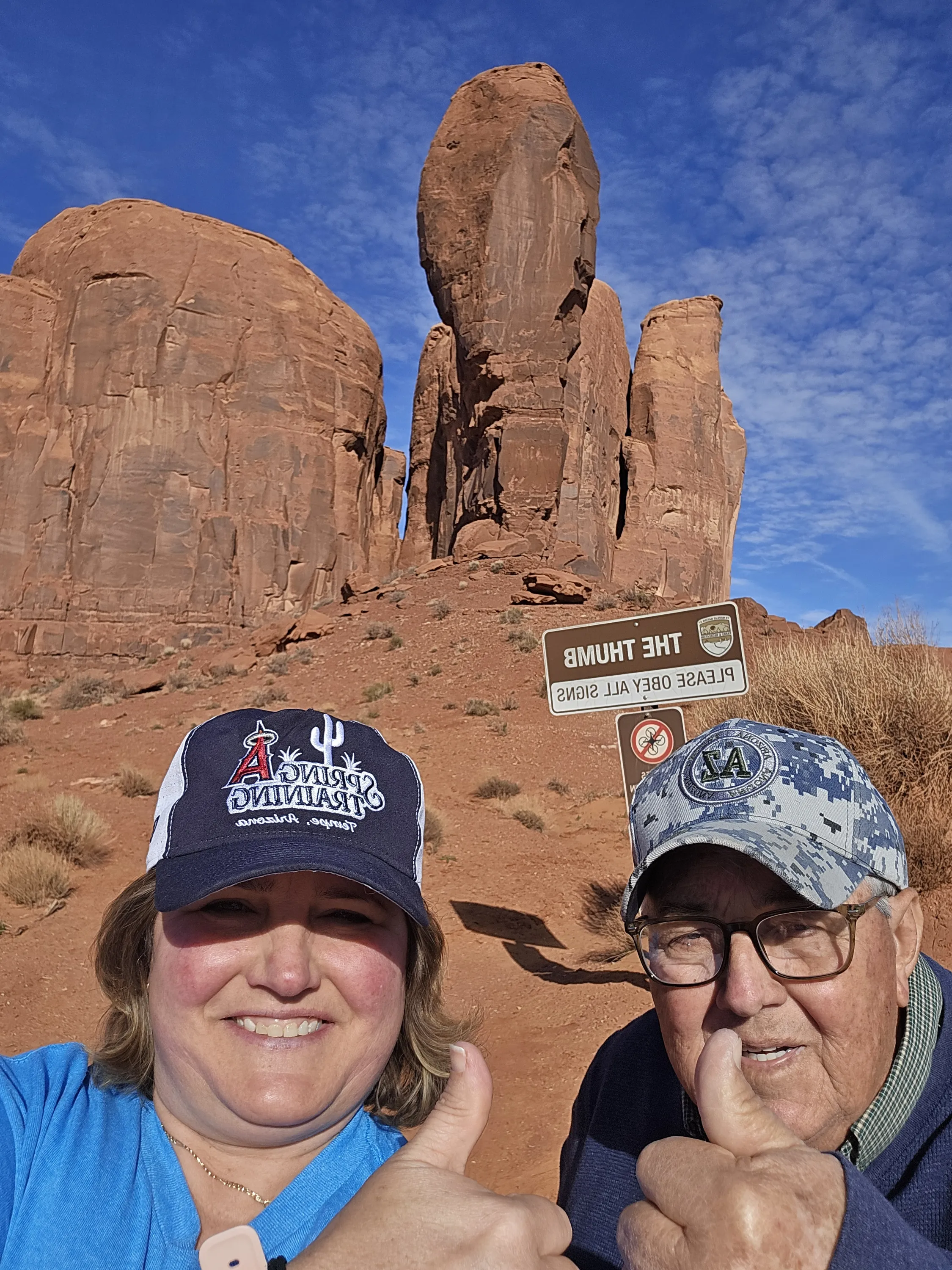 Three Sisters Monument Valley