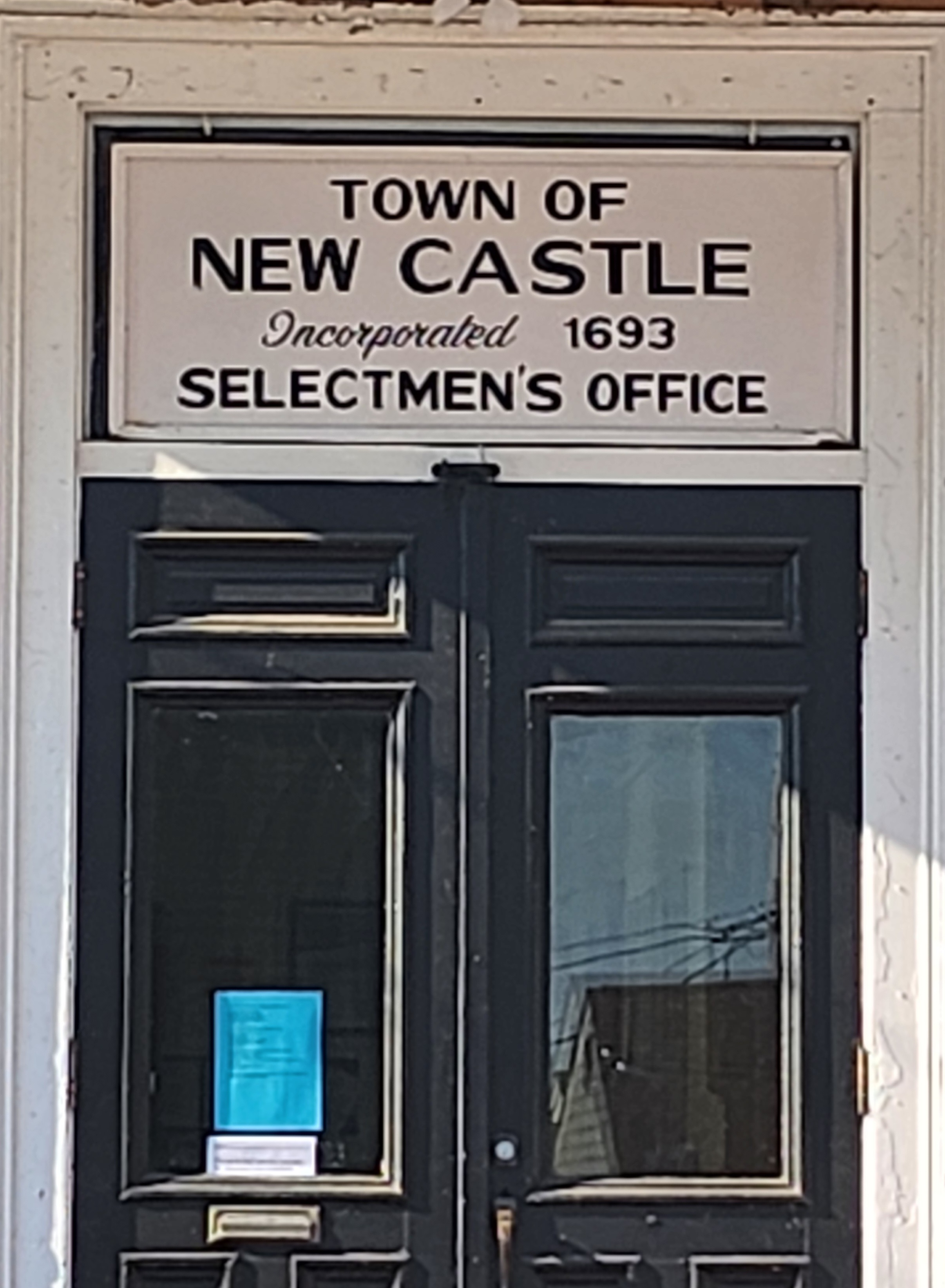 New Castle New Hampshire Town Hall 1693